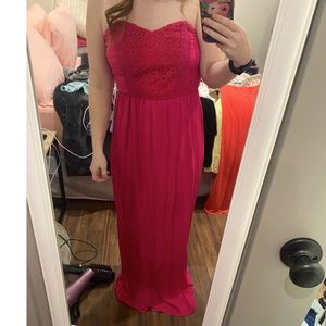West 36th Pink Maxi Dress